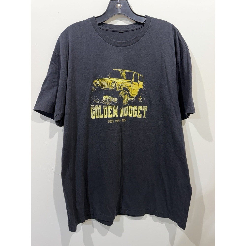 Matt's Off Road Recovery We'll Get Em Out Golden Nugget T-shirt L 2-Side Graphic